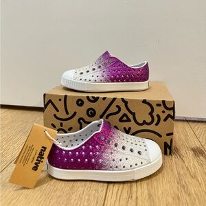 Brand New Jefferson Purple Bling Slip-On Sneaker